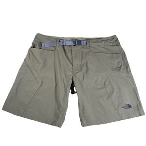 The North Face Straight Paramount 3.0 Short Men's 40 Green Belted Hiking Outdoor